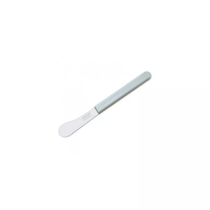 Espátula para untar mantequilla Arcos 780800 inox hoja 7 cm con mango ergonómico y diseño pulido en acero inoxidable.