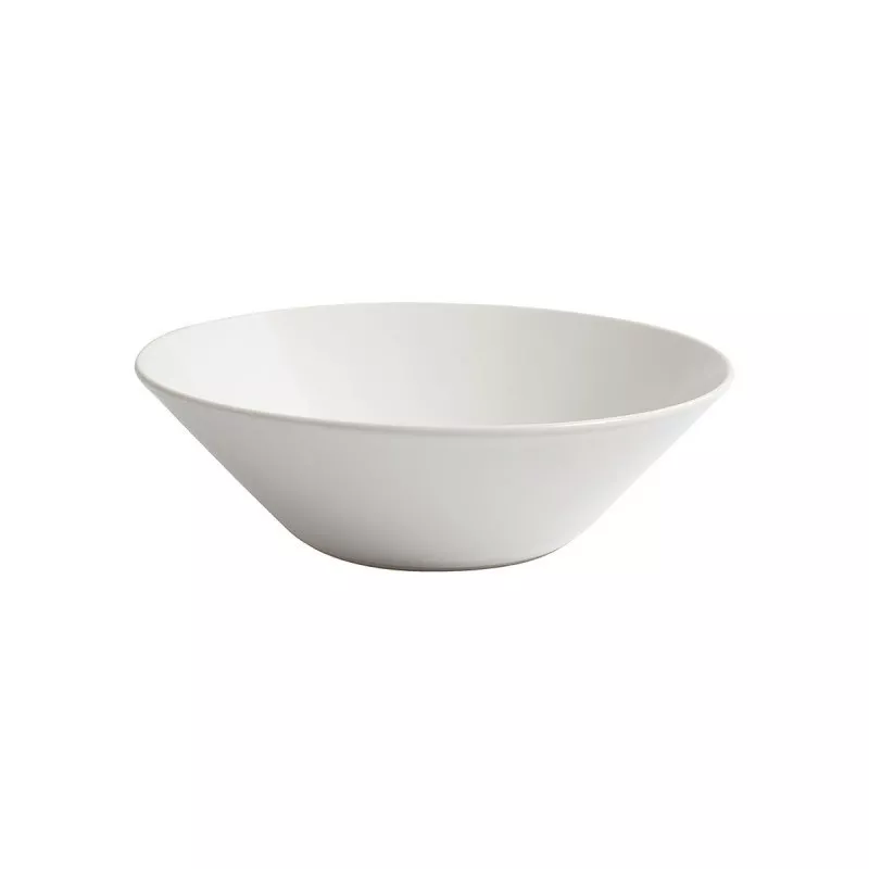 BOL STONWARE THE RESERVE B2963-2 blanco, cerámica resistente, diseño moderno y acabado elegante en forma cónica.