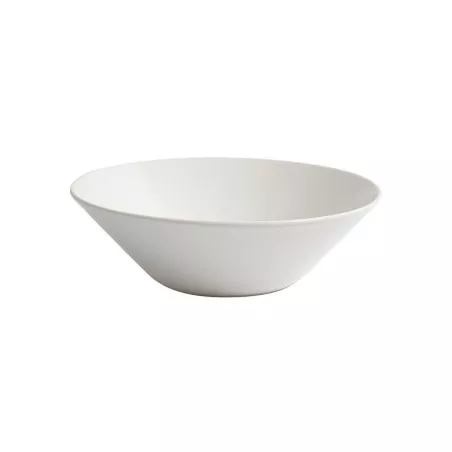 BOL STONWARE THE RESERVE B2963-2 blanco, cerámica resistente, diseño moderno y acabado elegante en forma cónica.