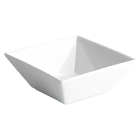 BOL MING 10X10 B2499R cuadrado blanco de cerámica con diseño moderno y acabado brillante.
