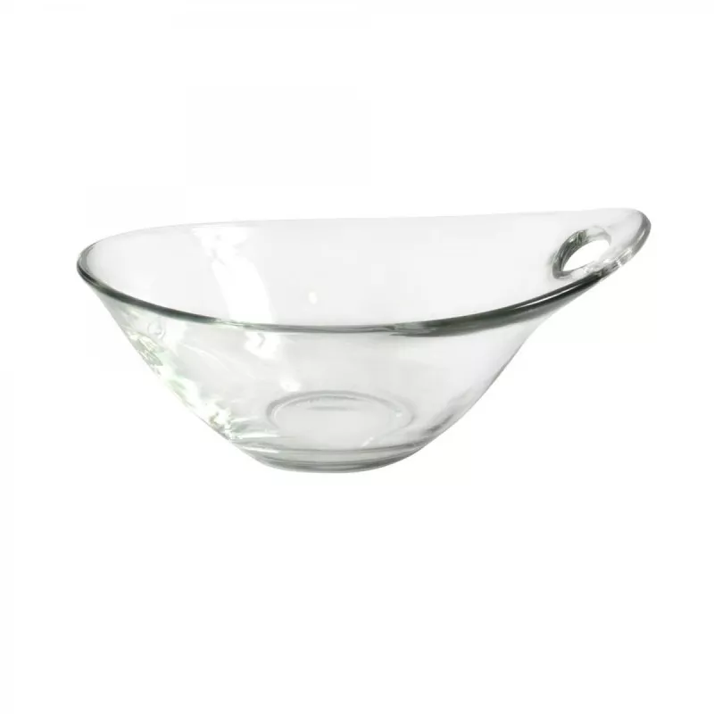 BOL PRACTICA CRISTAL 14 CM V14065320 transparente de cristal con diseño elegante y borde estilizado ideal para servir.