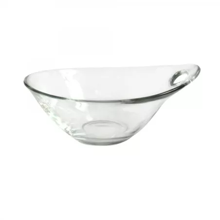 BOL PRACTICA CRISTAL 14 CM V14065320 transparente de cristal con diseño elegante y borde estilizado ideal para servir.