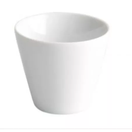 BOWL VIEJO VALLE B1722R cerámico blanco con diseño cónico y acabado brillante ideal para decoración y servir.