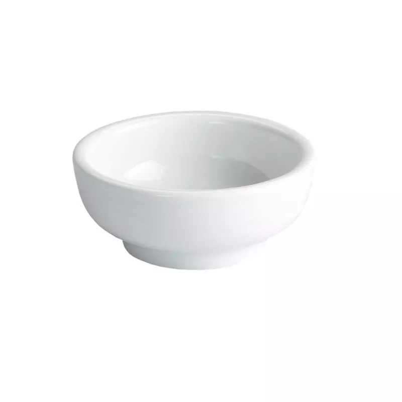 BOL NIPON B1484V cerámico blanco con acabado brillante y diseño minimalista ideal para servir.