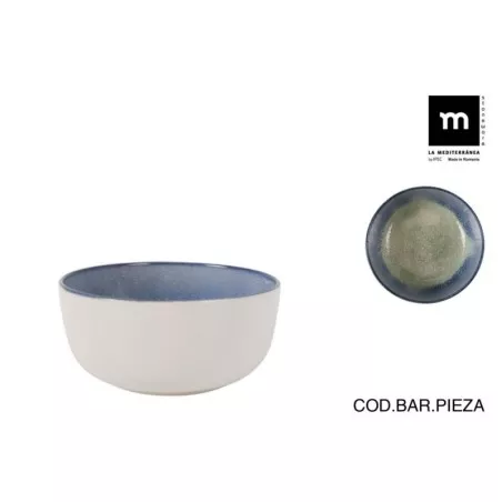 BOL 14,5 CM. OLAF NORDIC IVORY BRILLO OLA27108 color ivory con acabado brillante y diseño moderno para cocina