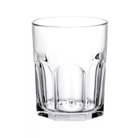 VASO EUROPA 27CL PREMIUM GLASS de vidrio transparente, diseño clásico con acabado pulido y base robusta.