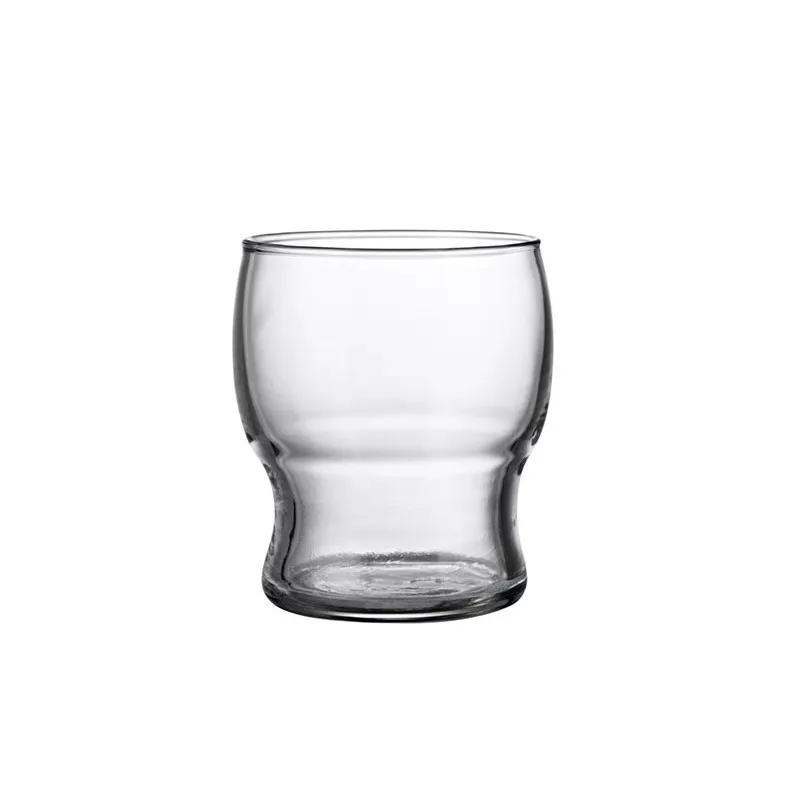 VASO STACK CAFE 18 CL VICRILA V0274 de vidrio transparente con diseño moderno y acabado liso, ideal para café.