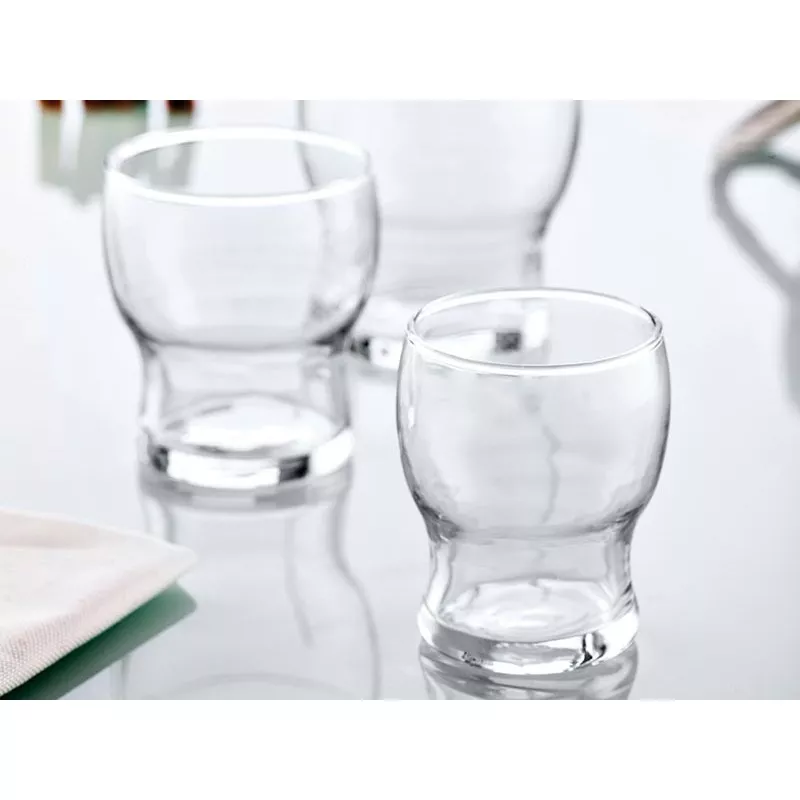 VASO STACK CAFE 18 CL VICRILA V0274 de vidrio transparente, diseño moderno y acabado pulido ideal para café.