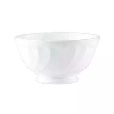 TAZON BOLS TRIANON BLANCO de cerámica, acabado brillante, diseño elegante y moderno, ideal para servir.