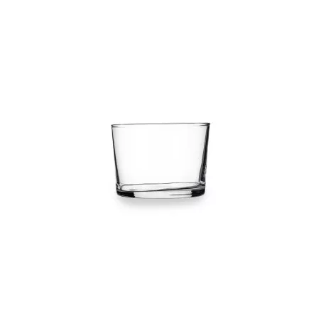 VASO CHIQUITO 23 C.L C*12 ARCOROC de vidrio transparente con diseño elegante y acabado pulido.