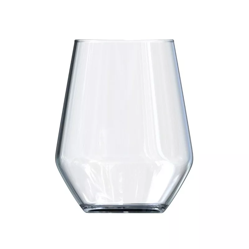 VASO THERA ALTO ARCOROC 40CL V.T de vidrio transparente con diseño moderno y acabado pulido, ideal para bebidas.