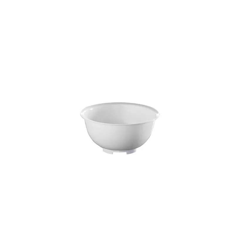 BOWLS POLIPROPILENO ARAVEN 1071 1L blanco con diseño ergonómico y resistente, ideal para uso en cocina y repostería.