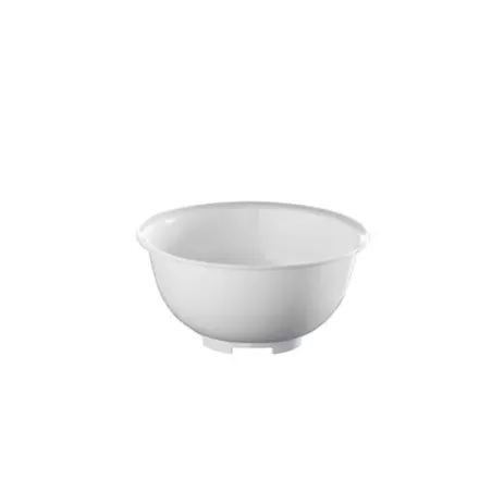 BOWLS POLIPROPILENO ARAVEN 1071 1L blanco con diseño ergonómico y resistente, ideal para uso en cocina y repostería.