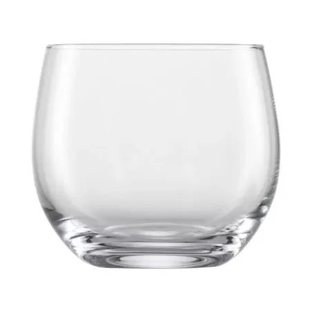VASO ZWIESEL BANQUET WISKY BAJO 60 128075 de vidrio transparente, diseño elegante y curvado ideal para wiskies.