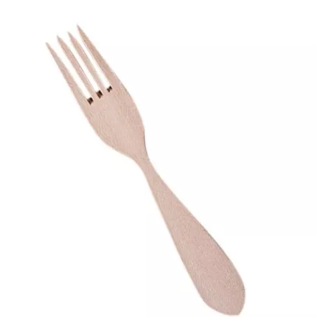 Tenedor 22 madera de Inalsa 6142 con diseño ergonómico y acabado suave para una sujeción cómoda