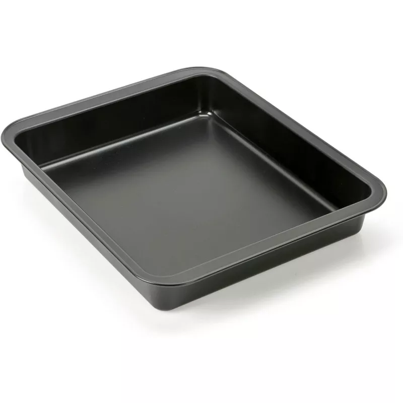 FUENTE HORNO KAISER CLASSIC 39X30X6 2300647616 rectangular de acero al carbono, color negro, antiadherente y duradero.