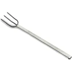 Tenedor 3 puas 60003 inox Lacor de acero inoxidable pulido con diseño ergonómico y duradero