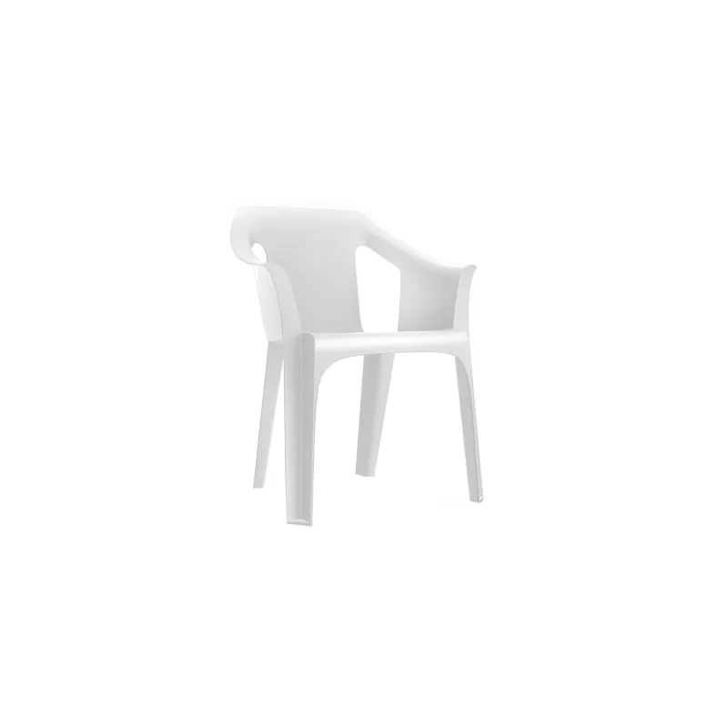 SILLON CAPISA COOL BCO 01387 plástico blanco con diseño moderno y acabado mate ideal para interior y exterior