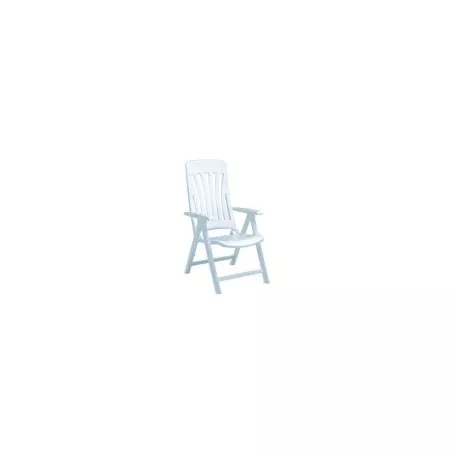 SILLON CAPISA BLANES 5P. BCO reclinable, de madera, diseño elegante en color blanco.