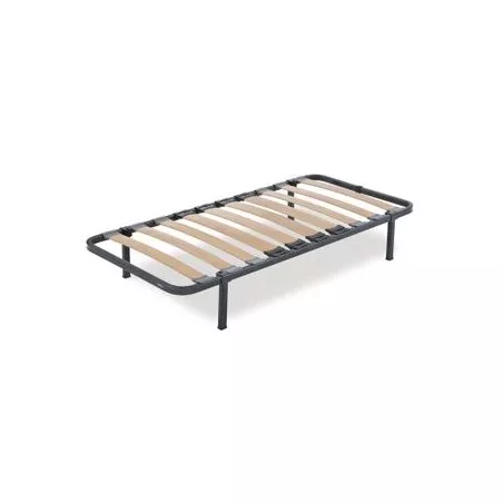Somier Flex Somiflex F2 105x182 con estructura metálica y láminas de madera para soporte ergonómico y duradero