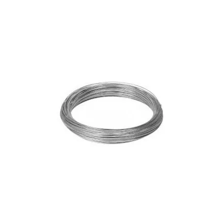ALAMBRE GALVAN 12 1.8 MAZO MOREDA de acero galvanizado en acabado brillante, ideal para construcción y manualidades.