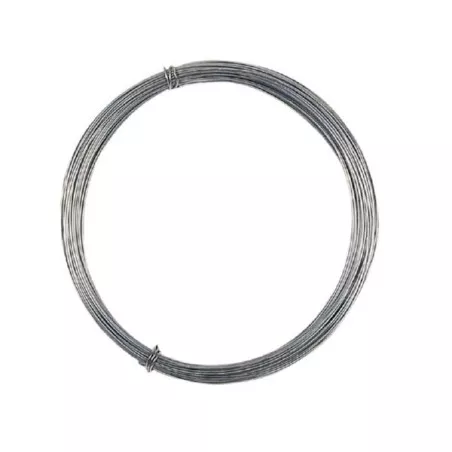 ALAMBRE GALVAN 14 MAZO 2.2 MOREDA de acero galvanizado en color gris, diseño resistente para construcción y manualidades.