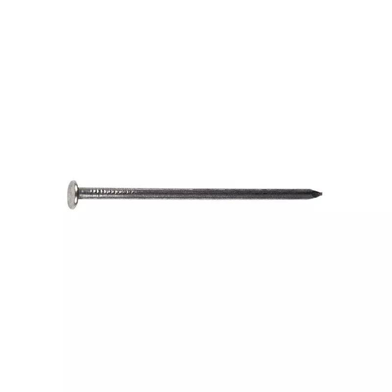 PUNTA 23/140 (3KG) de acero con acabado galvanizado, ideal para fijaciones en construcción y carpintería