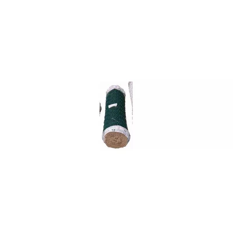 ENREJADO S/T 50/17/1 PLAST MOREDA en color verde, tejido de plástico resistente, formato rollo, adecuado para cercados.