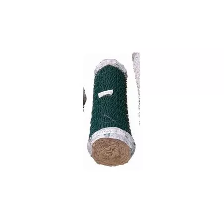 ENREJADO S/T 50/17/1 PLAST MOREDA en color verde, tejido de plástico resistente, formato rollo, adecuado para cercados.