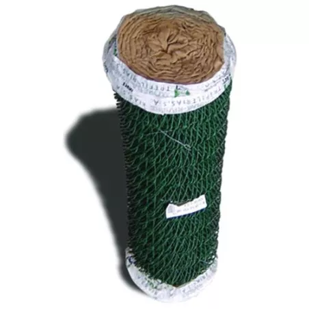 ENREJADO S/T 50/17/1 1/2 PLAST MOREDA en color verde, material plástico, diseño enrollado y formato tubular.