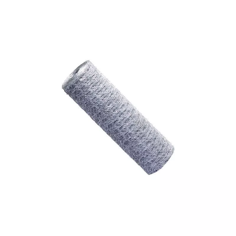 ENREJADO T/T 16/1 MOREDA malla metálica galvanizada en rollo de color plata ideal para cercas y proyectos de construcción