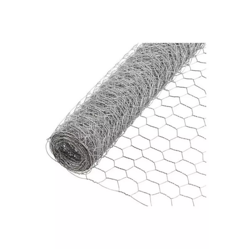 ENREJADO T/T 31/1 MOREDA malla de alambre hexagonal galvanizado ideal para cercados y construcción.