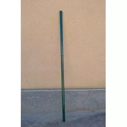 POSTE INTERMEDIO 150 verde VIM de acero resistente, diseño tubular y acabado pintado para mayor durabilidad