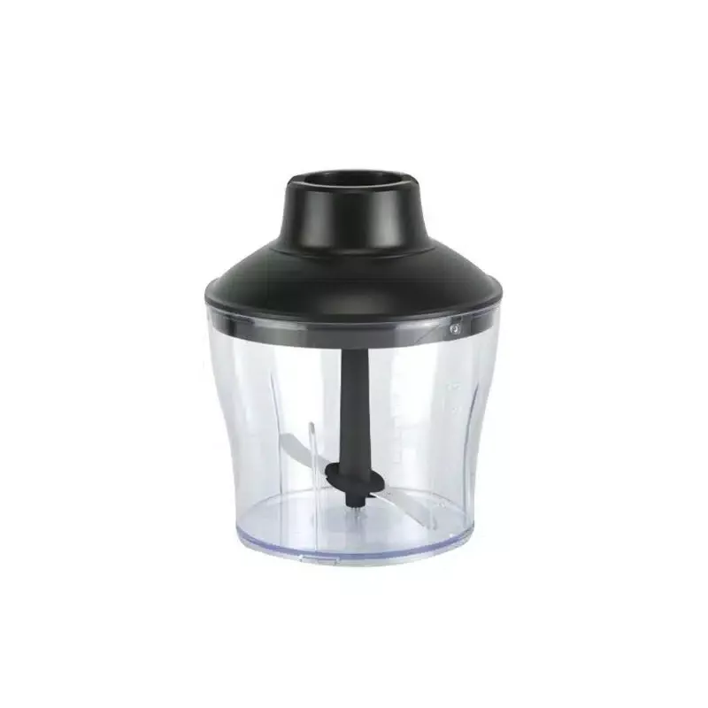 Batidora de mano Bourgini 222401 1200W inox con 20 velocidades y diseño ergonómico transparente y negro