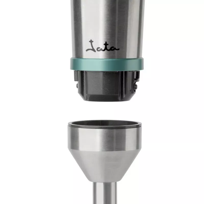 Batidora de mano Jata JEBT1853 1000W con accesorios en acero inoxidable y diseño ergonómico para fácil manejo