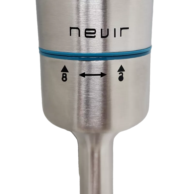 Batidora de mano Nevir NVR-8355 BA 1200W de acero inoxidable con control de velocidad y diseño ergonómico
