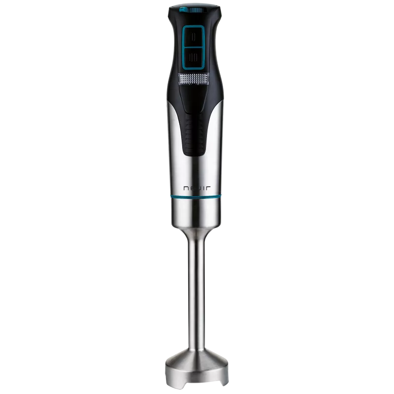 Batidora de mano Nevir NVR-8355 BA 1200W en color negro y acero inoxidable, con diseño ergonómico y potente motor.