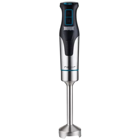 Batidora de mano Nevir NVR-8360 BA 1200W con acabado en acero inoxidable y accesorios versátiles para cocinar.