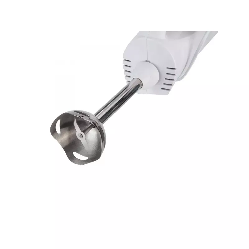 Batidora amasadora Jata BT575 400W en color blanco con 5 velocidades y acabados en acero inoxidable