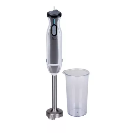 Batidora de mano Jata BT185 1000W inox turbo con acabado en acero inoxidable y vaso medidor incluido