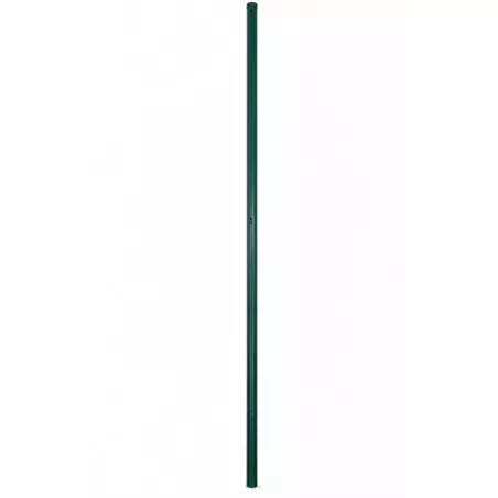POSTE INTERMEDIO 100 VERDE VIM de metal, acabado liso y diseño vertical para estructura sólida.