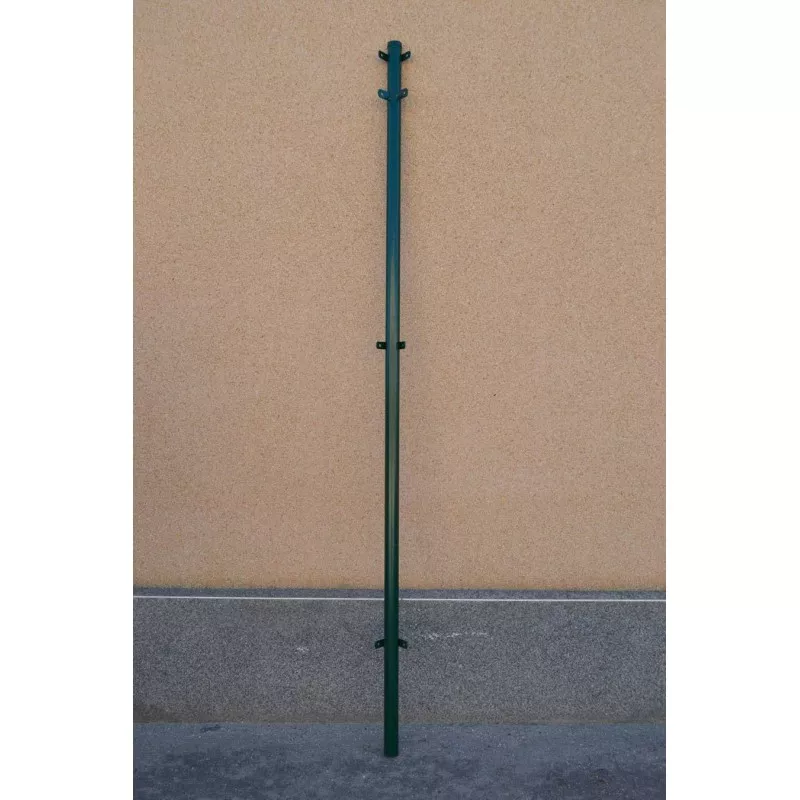 POSTE ESQUIN*ESCUADRA 200 VERDE VIM de metal, verde, diseño recto, acabado mate y resistente a la intemperie.