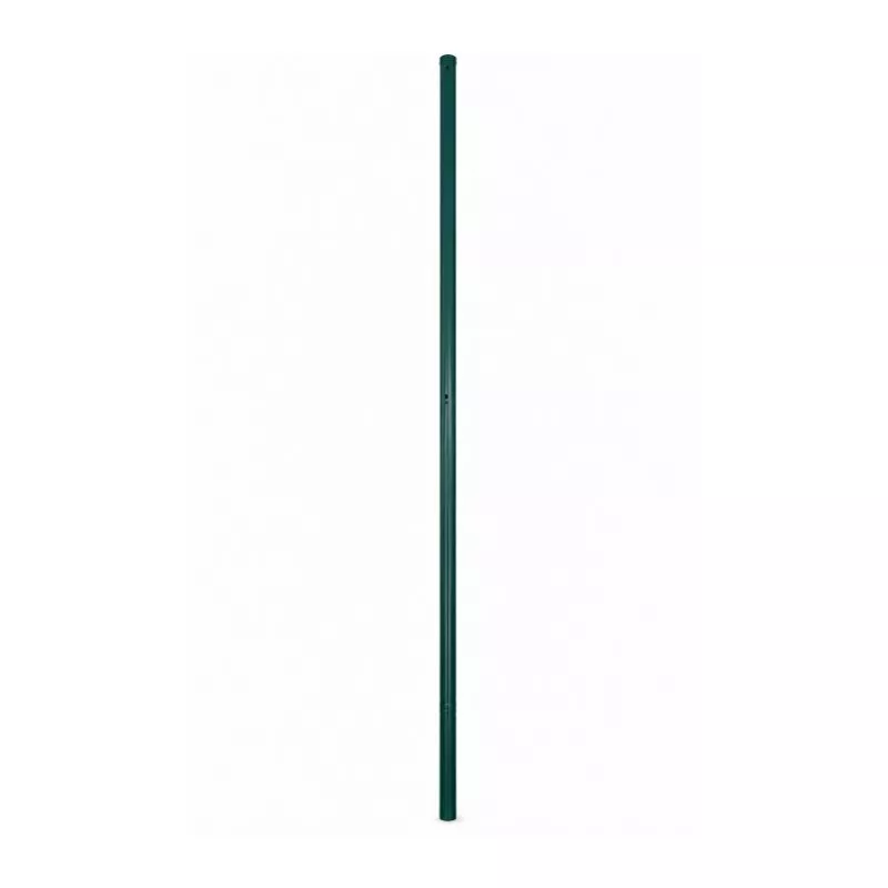 Poste intermedio 200 color verde VIM, diseño robusto y acabado resistente, ideal para delimitar espacios.