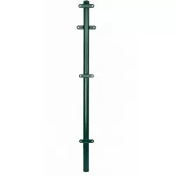 POSTE CENTRO REF JABA 200 color verde, fabricado en metal, diseño robusto para soporte de estructuras.