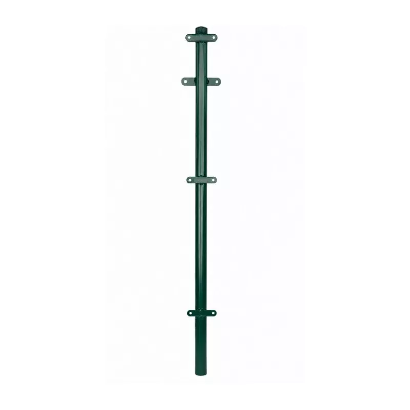POSTE CENTRO REF JABA 200 color verde, fabricado en metal, diseño robusto para soporte de estructuras.