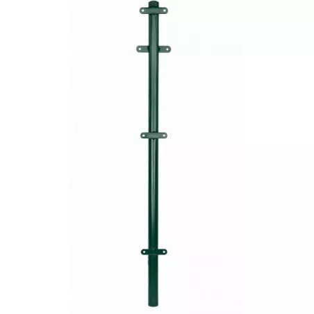 POSTE CENTRO REF JABA 200 color verde, fabricado en metal, diseño robusto para soporte de estructuras.