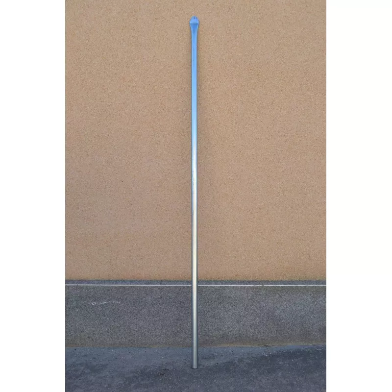 POSTE TORNAPUNTA 200 SENDZIMIR de acero galvanizado, acabado brillante, diseño extralargo para alta resistencia