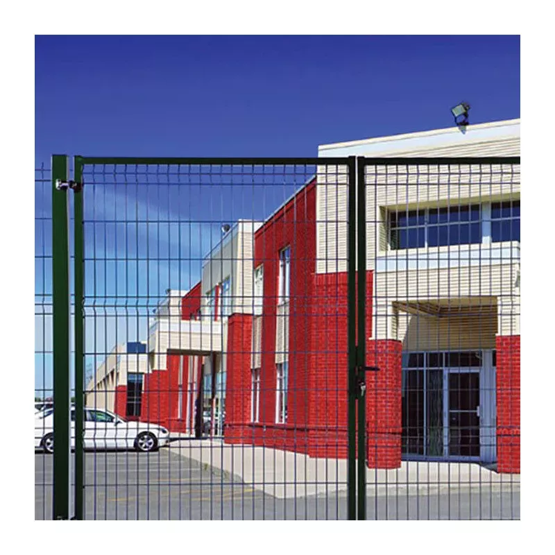 PUERTA HERCULES 1X1 VERDE MOREDA de metal con acabado en pintura verde, diseño modular y alta resistencia.