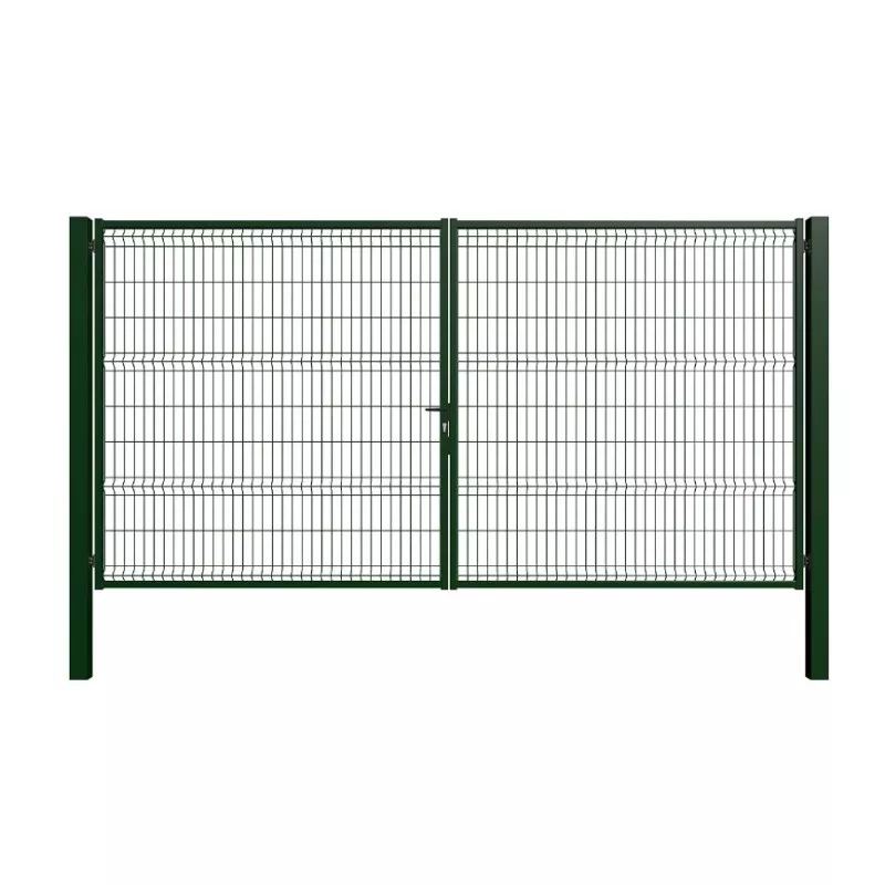 PUERTA HERCULES 1X1,5 VERDE MOREDA de acero, diseño robusto y acabado en verde, ideal para cercados y seguridad exterior