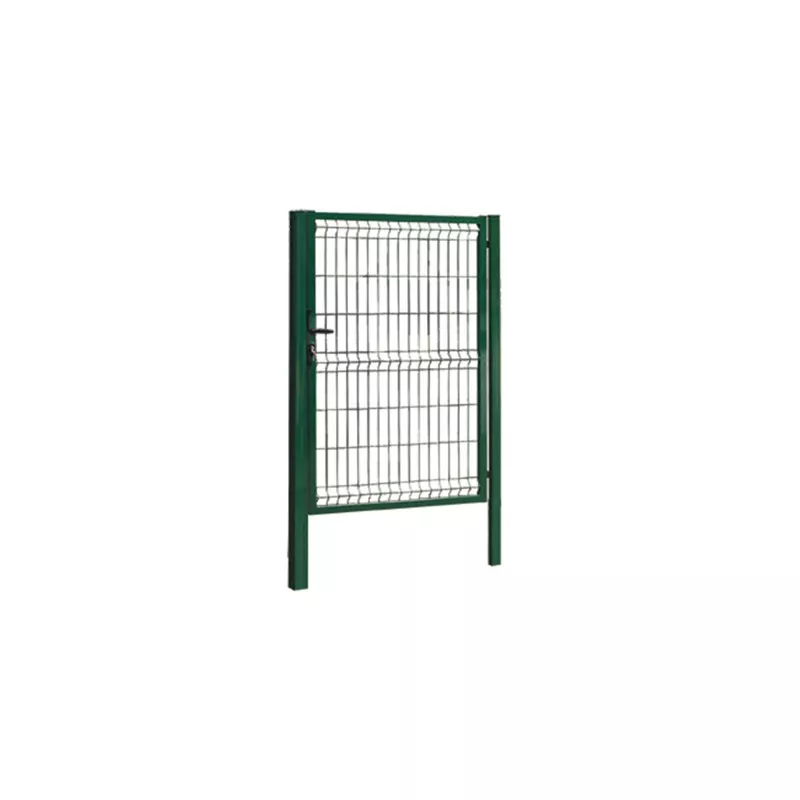 PUERTA HERCULES 1X1 PLAST. BCA MOREDA en color verde, diseño de rejilla, estructura de plástico resistente y seguro.